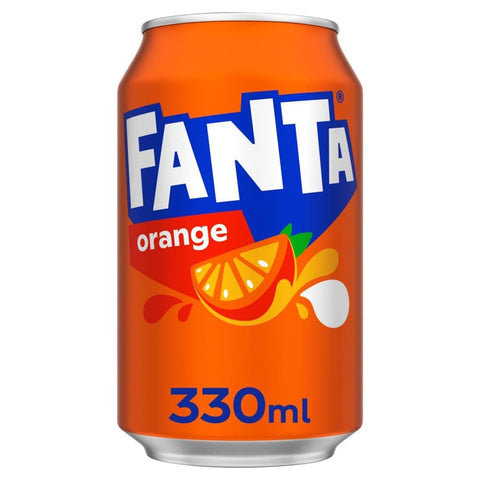 Coca-Cola 0 Coca-Cola Fanta Orange Tray 24x330 ml italienisch Original 5449000011527