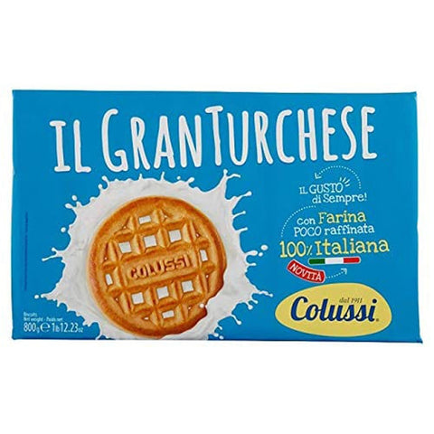 Colussi Kekse Colussi Granturchese Kekse Kleingebäck biscuits cookies kuchen Butterkeks 800 g italienisch Original 8002590045043