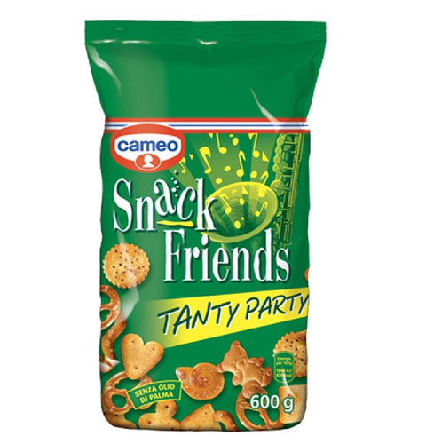 6x Cameo Snack Friends Tanty Party herzhafte Kekse als Aperitif 600 g