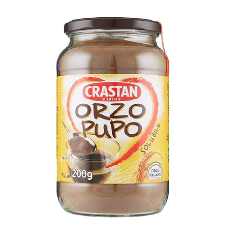 Crastan Orzo Pupo Instant lösliche Gerste Getreidekaffee Kaffee 200 g 3x italienisch Original
