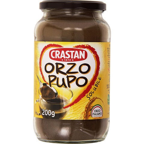 Crastan Orzo Pupo italien Instant lösliche Gerste Getreidekaffee Kaffee 6x200g Original italienisch Getränk