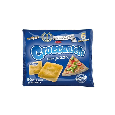 Croccantelle Crackers Croccantelle Gusto Pizza multipack (6 Umschläge) knuspriger Snack 12x 210g italienisch Original 8011795102154