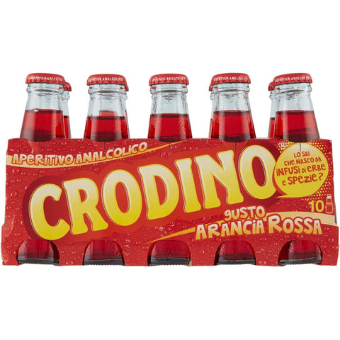 Crodino Campari arancia rossa rot orange Aperitif bitter 40x100ml Original italienisch Getränk