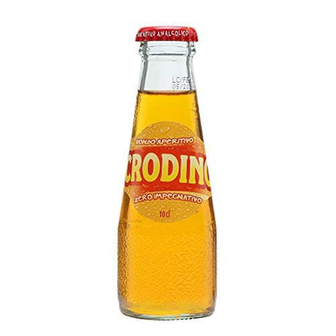 Crodino Getränke, Kaffee & Tee Crodino 0,100 lt. vetro a perdere - Scatole da 48 bottiglie Original italienisch 8000000222114