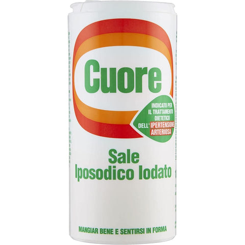 Cuore Sale Iposodico Iodato Salz Italian Jodsalz Jod 6x 180 g italienisch Original
