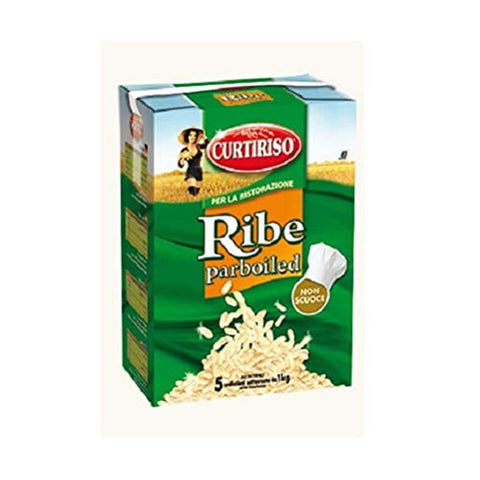 Curtiriso Riso Ribe Parboiled 5 Beuteln Reis 1 kg italienisch Original