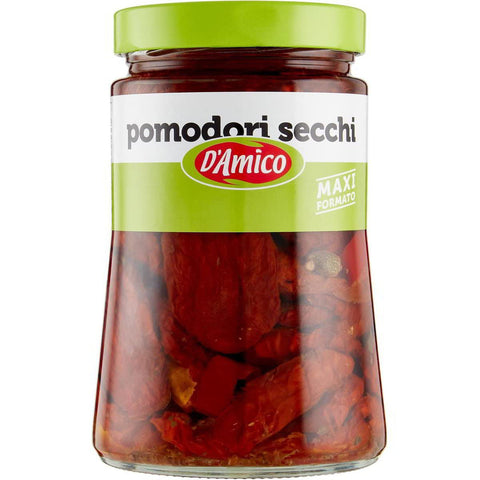 D'amico Pomodori secchi in olio di semi Getrocknete Tomaten in Samenöl Gr.290 italienisch Original