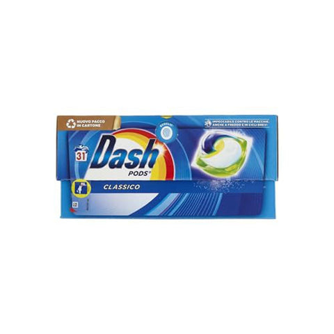 Dash Color- & Feinwäsche Dash Pods Waschmittel in Kapseln klassisch 31x21 g italienisch Original 8006540991558