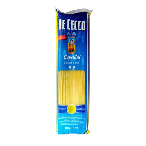 DE CECCO 0 DE CECCO Ital. Capellini, 6er Pack (6 x 500 g) Original italienisch 8001250120090