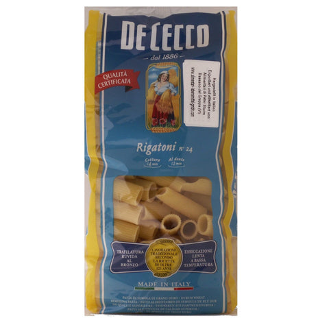 De Cecco Rigatoni no. 24 = Teigwaren aus Hartweizengrieß 6x500g Original italienisch Pasta