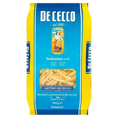 De Cecco Gekühlte Pasta De Cecco Sedanini 500 G 2x italienisch Original 721898813908