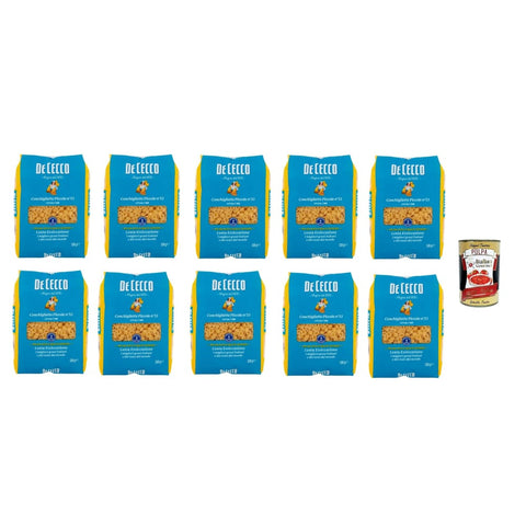 De Cecco Internationale Nudeln De Cecco Conchigliette Piccole N°53 100% Pasta Nudeln 10x 500g italienisch Original 8001250120533