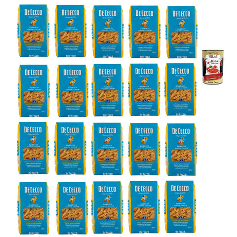 De Cecco Fusilli N°34 100% Italienisch Pasta Nudeln 20x500 g italienisch Original + kostenlos Polpa 400 g