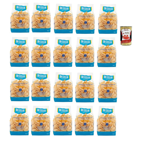 De Cecco Internationale Nudeln De Cecco Le Specialità Conchiglioni Rigati N°126, 100% Italienisch Pasta Nudeln 20x 500 g Internationale Nudeln Original 8001250121264