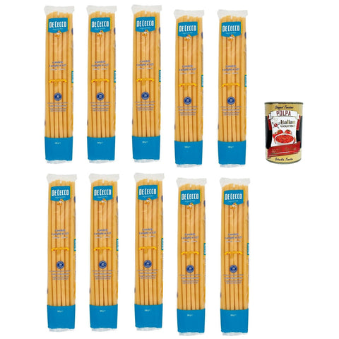De Cecco Le Specialità Candele Lunghe N°127, 100% Italienisch Pasta Nudeln 10x 500 g Koch- & Backzutaten Original