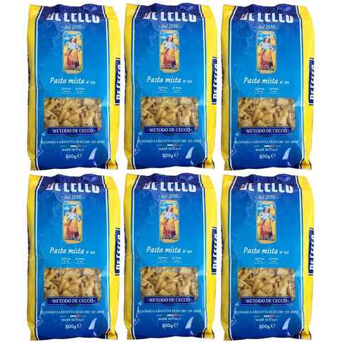 De Cecco Kurze Pasta De Cecco Pasta Mista N°120 (6 X 500g) Original italienisch 8001250121202