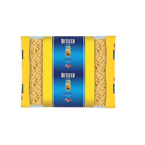 De Cecco Kurze Pasta De Cecco Penne Rigate Pasta di Semola di Grano Duro Hartweizengrieß Pasta 100% Italienische Pasta Kurze Pasta Packung mit 3Kg Original italienisch 8001250180414