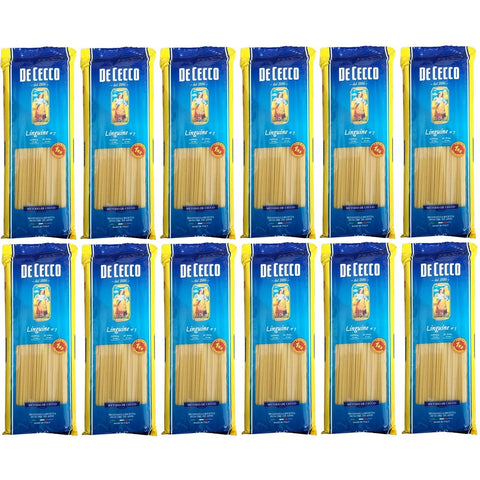 De Cecco Längliche Pasta De Cecco Linguine N°7 ( ) 12x1 kg italienisch Original Pasta 8001250160072