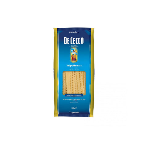 De Cecco Pasta 100% Tripoline n. 3 Nudeln 10x500g Original italienisch