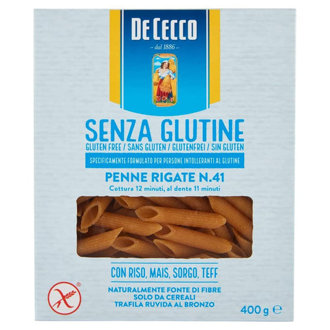 De Cecco Pasta De Cecco Penne rigate senza Glutine Glutenfrei pasta nudeln 400g italienisch Original 8001250014115