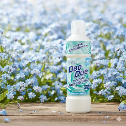Deo Due Flüssiger Weichspüler Deo Due Ammorbidente Fiori d’Acqua Weichspüler 1 Liter 3x italienisch Original