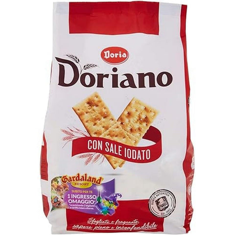 Doria Crackers Doria no, Crackers con Sale, Sacco - 700 gr Original italienisch 8000605820388