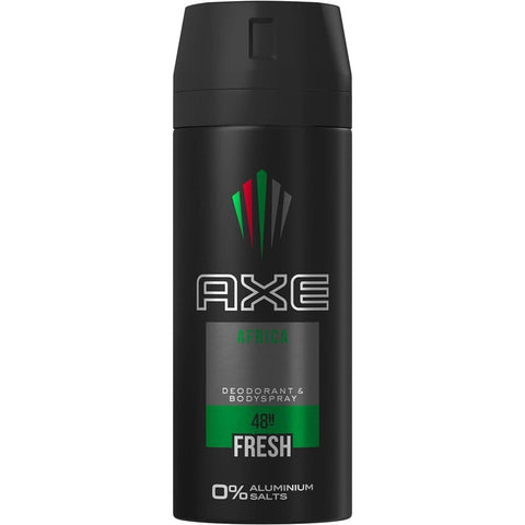 Dove Deo Dove Axe Deodorant Spray Africa absorbiert Schweiß Flasche 6x 150 ml italienisch Original 5000228015874
