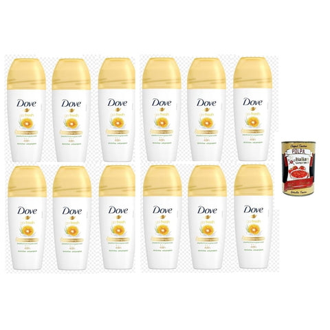 Dove Deo Dove Go Fresh Grapefruit und Zitronengras Deodorante Roll On 48h Schutz Deodorant 12x 50ml italienisch Original 8032804040014