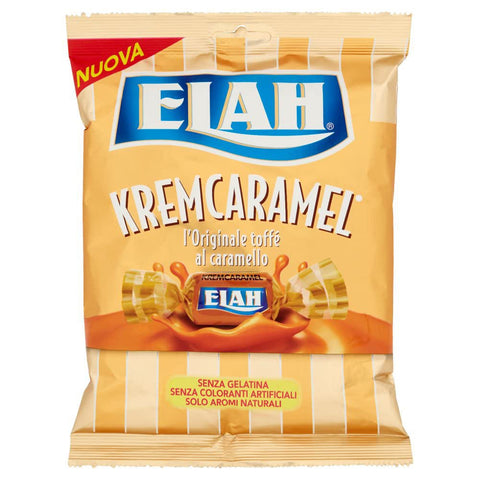 ELAH Toffee ELAH caramelle Toffè Kremcaramel verschiedene Toffer Karamell -Toffè Bonbons candy 150g 3x Original italienisch 8004610102064