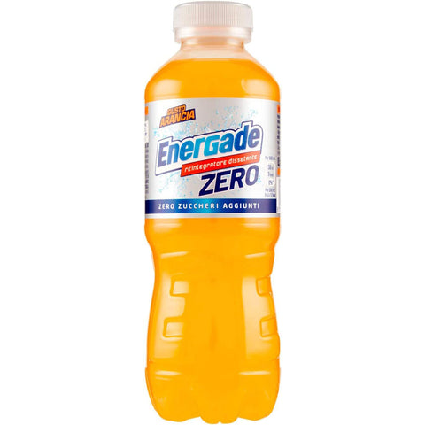 Energade zero Arancia Bevanda energetica ohne zucker Orange Energy Drink sugar 24x Original italienisch Getränk