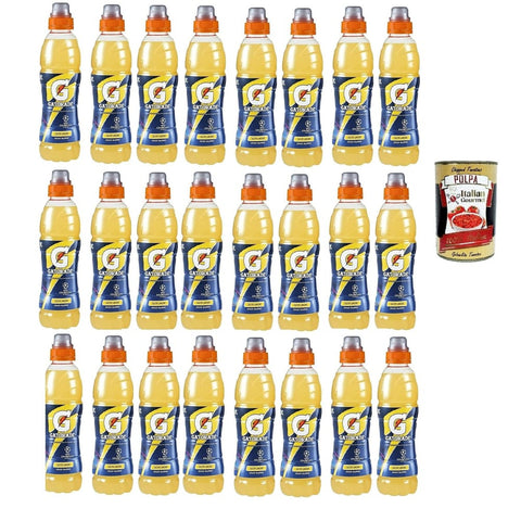 Energy Energy Drinks Energy sport drink Limone Bevanda energetica Energiegetränk Zitrone, lemon energy sport drink 24x 50 cl Original italienisch inkl. Italian Gourmet Polpa 400g 8032804040014