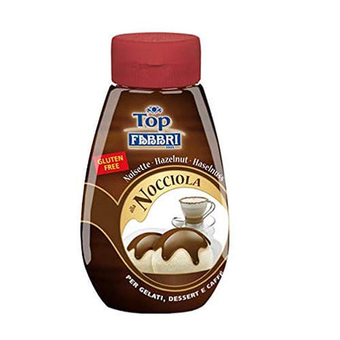Fabbri 1905 Mini Topping Haselnuss Topping Sauce für Kaffee, Cocktails 1x225g Original italienisch