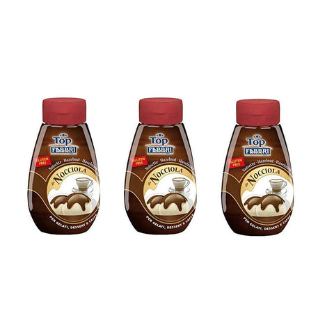 Fabbri gourmet sauce Topping Nocciola Haselnuss 3x 225g Original italienisch