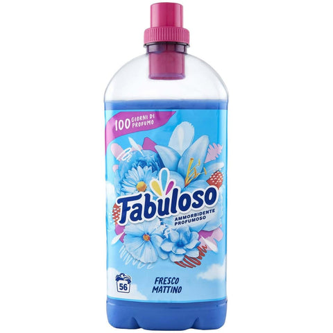 Fabuloso Flüssiger Weichspüler Fabuloso Weichspülerkonzentrat Fresco Morgen 1 25 l 56 Wäschen italienisch Original 8718951586444