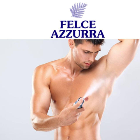 Felce azzurra Deo Felce Azzurra Invisible Deo Spray 48h – Anti-Flecken Deodorant ohne Alkohol, Microbiom-freundlich, Deocomplex Technologie, 3×150 ml 8001280031236