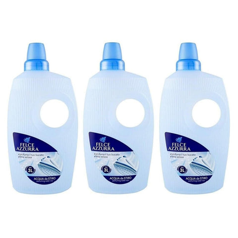 Felce Azzurra Düfte Felce Azzurra 3er-Pack Felce Azzurra Acqua Profumata per Ferro da Stiro Duftwasser für Bügeleisen 1000 ml italienisch Original 8001280402234