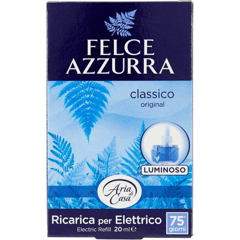 Felce Azzurra Fest & Flüssig Felce Azzurra Aria Casa Classic refil Raumerfrischer raumluft reiniger 3x 20ml italienisch Original 8001280000416