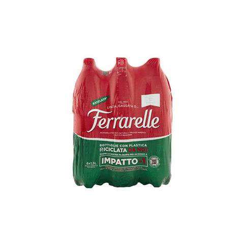 Ferrarelle Acqua Effervescente 12 Bottiglie da 1.5 Litri Original italienisch
