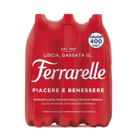Ferrarelle Acqua Minerale Effervescente Naturale 1x1,5l Original italienisch Getränk