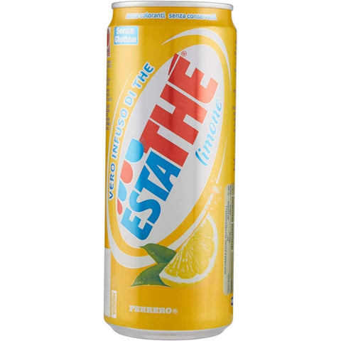 Ferrero Eistee Ferrero Eistee Zitrone The' Limone Dose 330 ml ESTATHE tea the erfrischend 48x Original italienisch 80177685