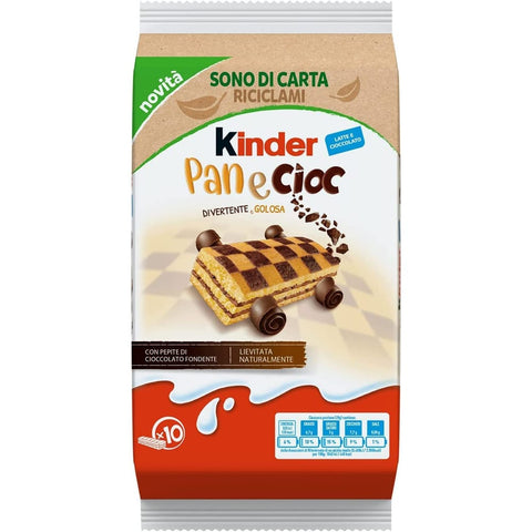 Ferrero Kekse Ferrero Kinder Ferrero panecioc Kuchen mit Schokolade kekse riegel 290 g italienisch Original 8000500283240
