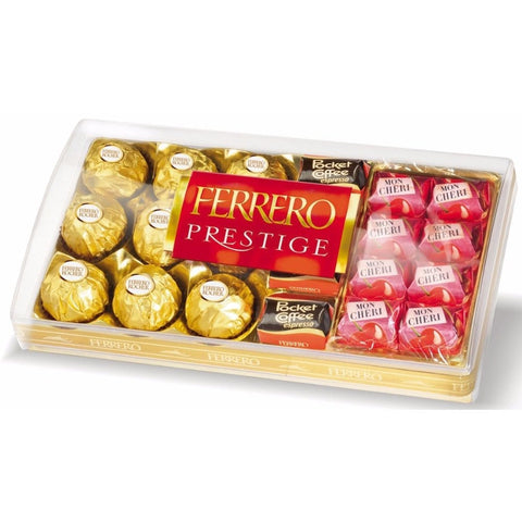 Ferrero Rocher Schokolade Ferrero Rocher Bombones Ferrero Prestige 250 g italienisch Original Schokolade 8000500005187
