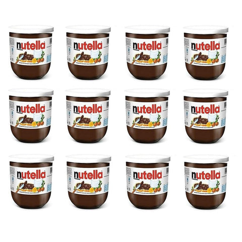 Ferrero Schokoladenaufstrich Ferrero Nutella Nuss Haselnuss Schokolade 200g Schokoaufstrich Brotaufstrich 12x Original italienisch 80050698