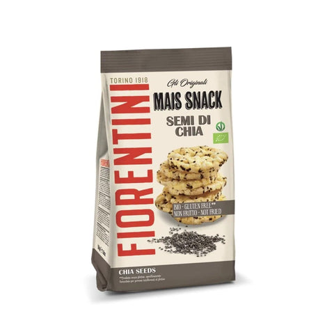 FIORENTINI Reiswaffeln FIORENTINI gli Originali Mais Snack Semi di Chia Mais Snack Chiasamen 16x 50g italienisch Original 8002885001655