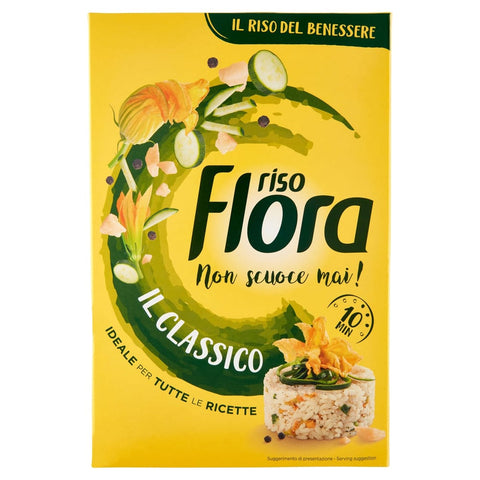 Flora Reis Flora Classico, Riso 100% italiano - 1000 g Original italienisch 8000390009869