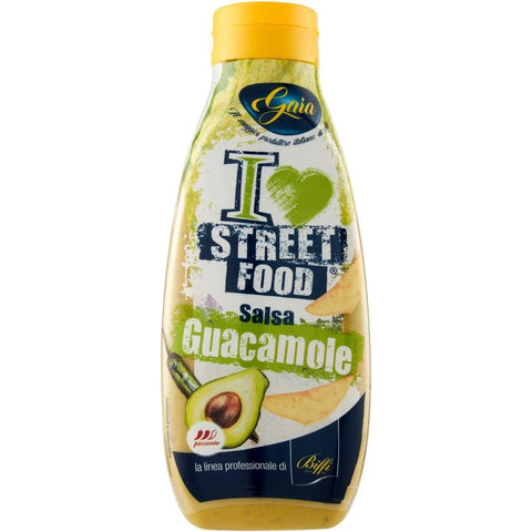 Gaia Salsas Gaia Salsa Guacamole Sauce auf Basis von Avocado Street Food 800 g Salsas italienisch Original 8009320041399