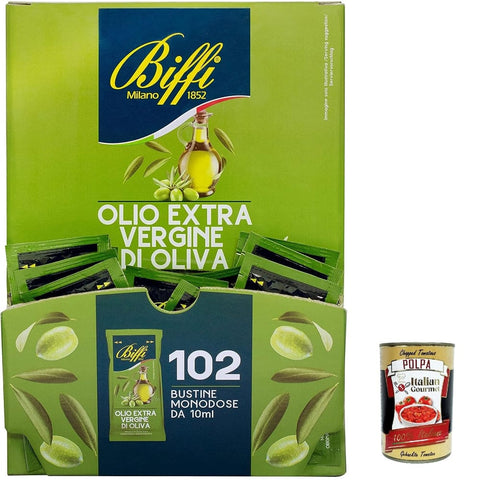 Gaia Saucen & Marinaden Gaia Biffi Extra Virgin Olivenöl Olive 102 Single Potion Beutel 6x 10 ml italienisch Original 8009320044673