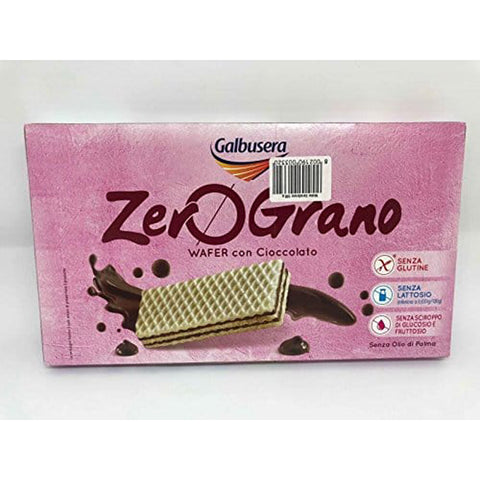 Galbusera Wafer senza glutine farciti di crema con cioccolato 3 x 180gr Original italienisch