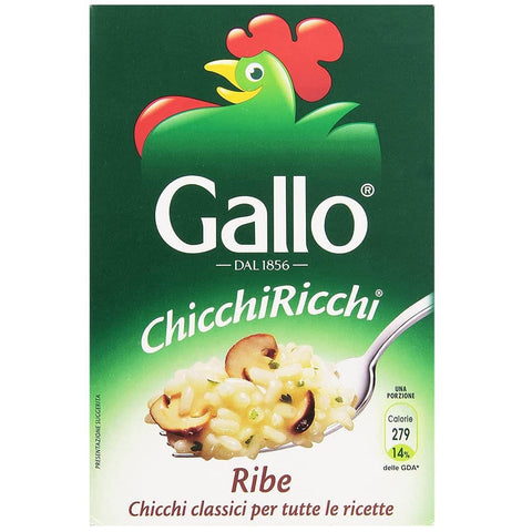 Gallo Reis Gallo Riso Chicchi Ricchi Ribe superfeiner Reis 500 g Italienisch Parboiled 3x Original italienisch 8001420002126