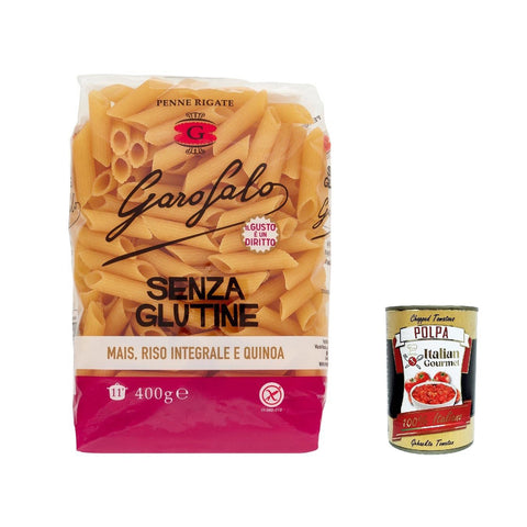 Penne rigate Senza Glutine Glutin 5x400g Original italienisch Pasta